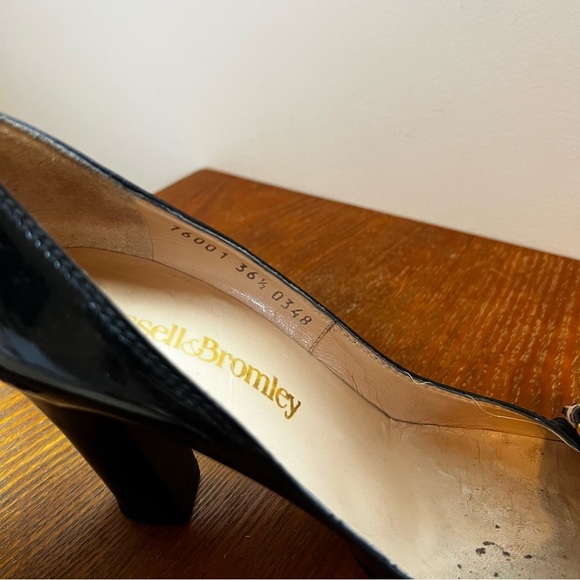 Russel & Bromley shoes heels leather size US 6 EU 36.5 - Picture 5 of 12
